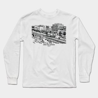 Des Plaines - Illinois Long Sleeve T-Shirt